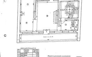 Duplex 200,38 mp utili + 32,51 mp balcoane + 2 locuri parcare + boxa - Dorobanti - Schiță 22