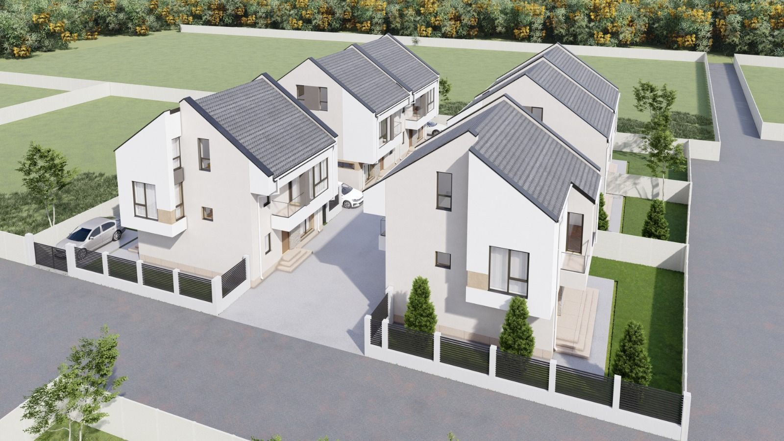 Casă premium P+1+M | Terasă & Mansardă | Design modern | Teren 250 mp - Poză 1