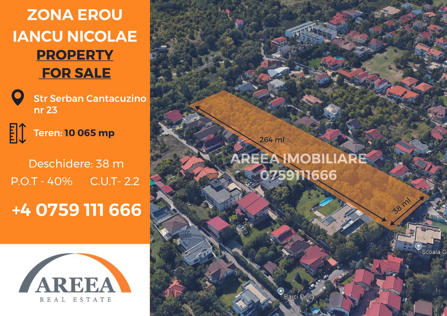 Teren 5.000 mp –propunere din 10.065 mp zona Iancu Nicolae-Jolie Ville - Poză 3