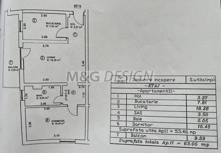 Apartament 2 camere Dumbravita Kaufland - Poză 8