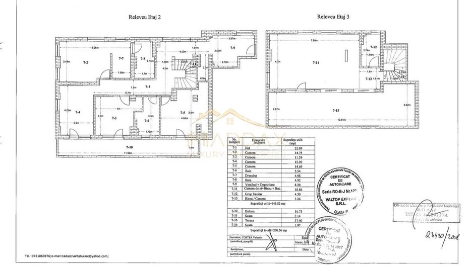 Apartament de tip Duplex 5 camere *250mp* + Garaj // Herastrau - Schiță 71