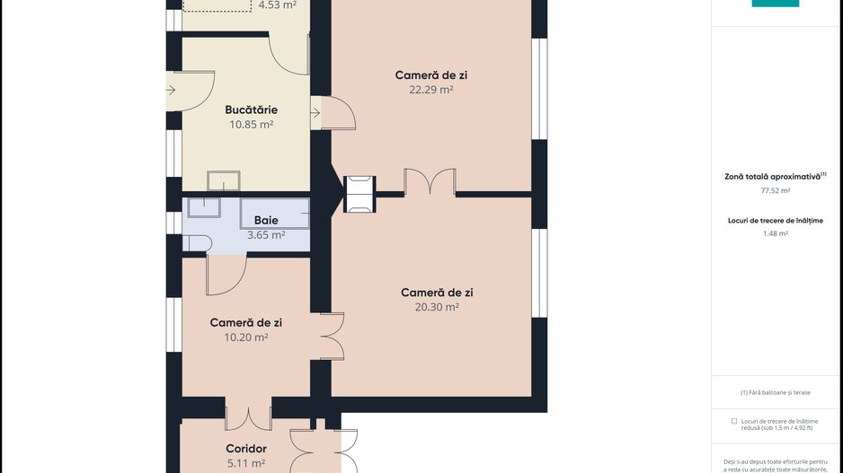 Casă cu teren generos în Pârneava - Poză 8