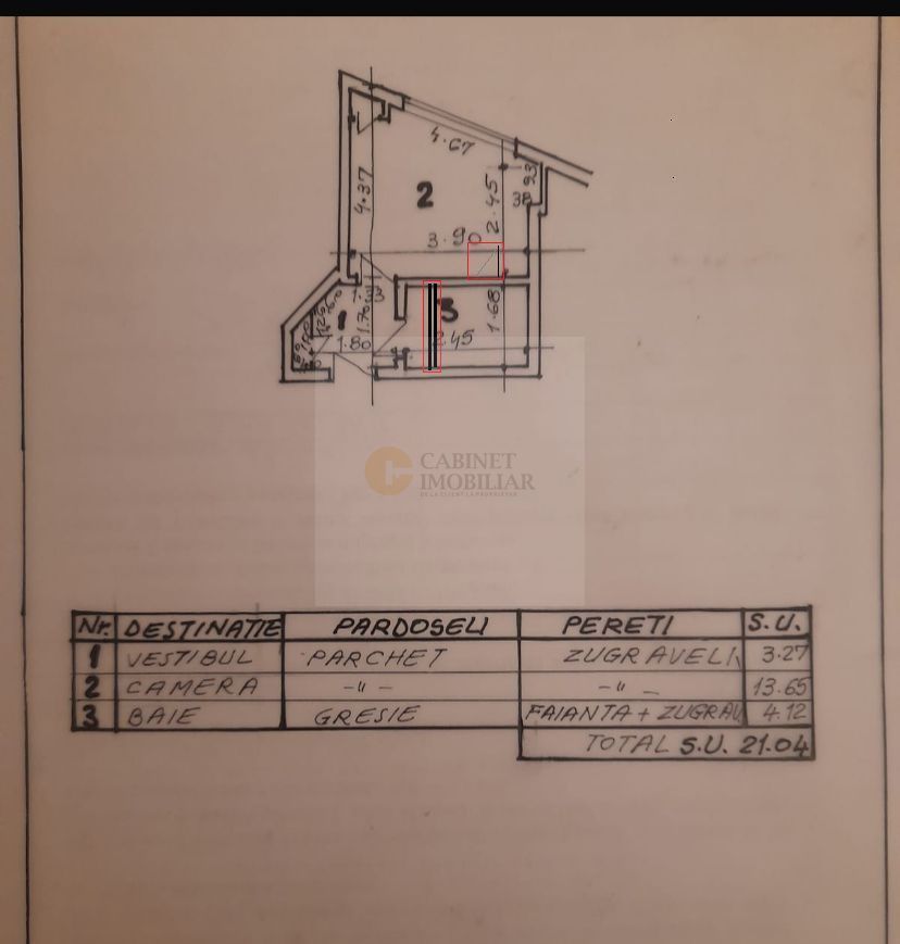 Garsoniera  | Vedere catre bulevard  |  Kogalniceanu - Cismigiu - Poză 10