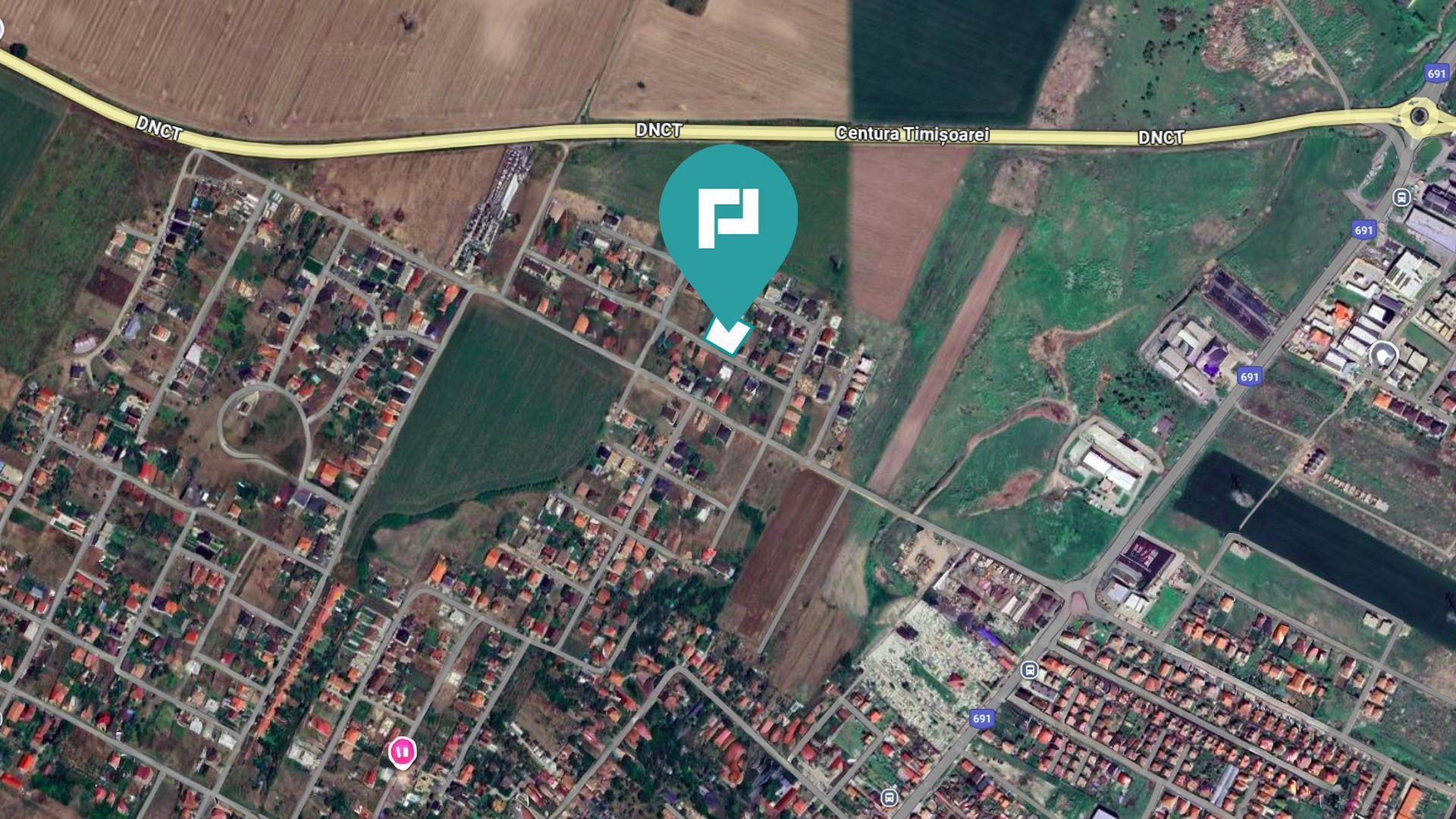 Teren intravilan 909 mp – Dumbrăvița - Poză 3