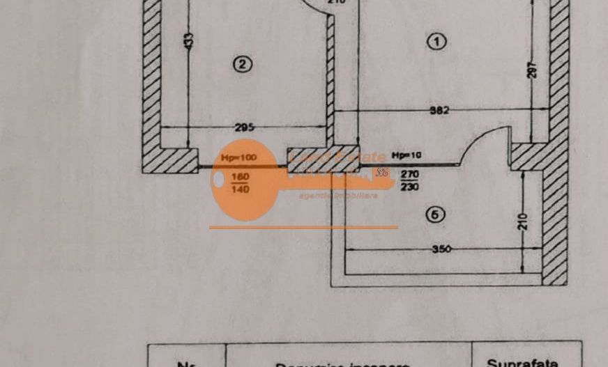 Apartament 2 camere bloc nou (2022) | parcare inclusă | zona Costin Georgian - Morarilor - Schiță 7