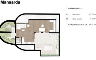 Vilă cu vedere panoramică – Central Brașov - Schiță 27