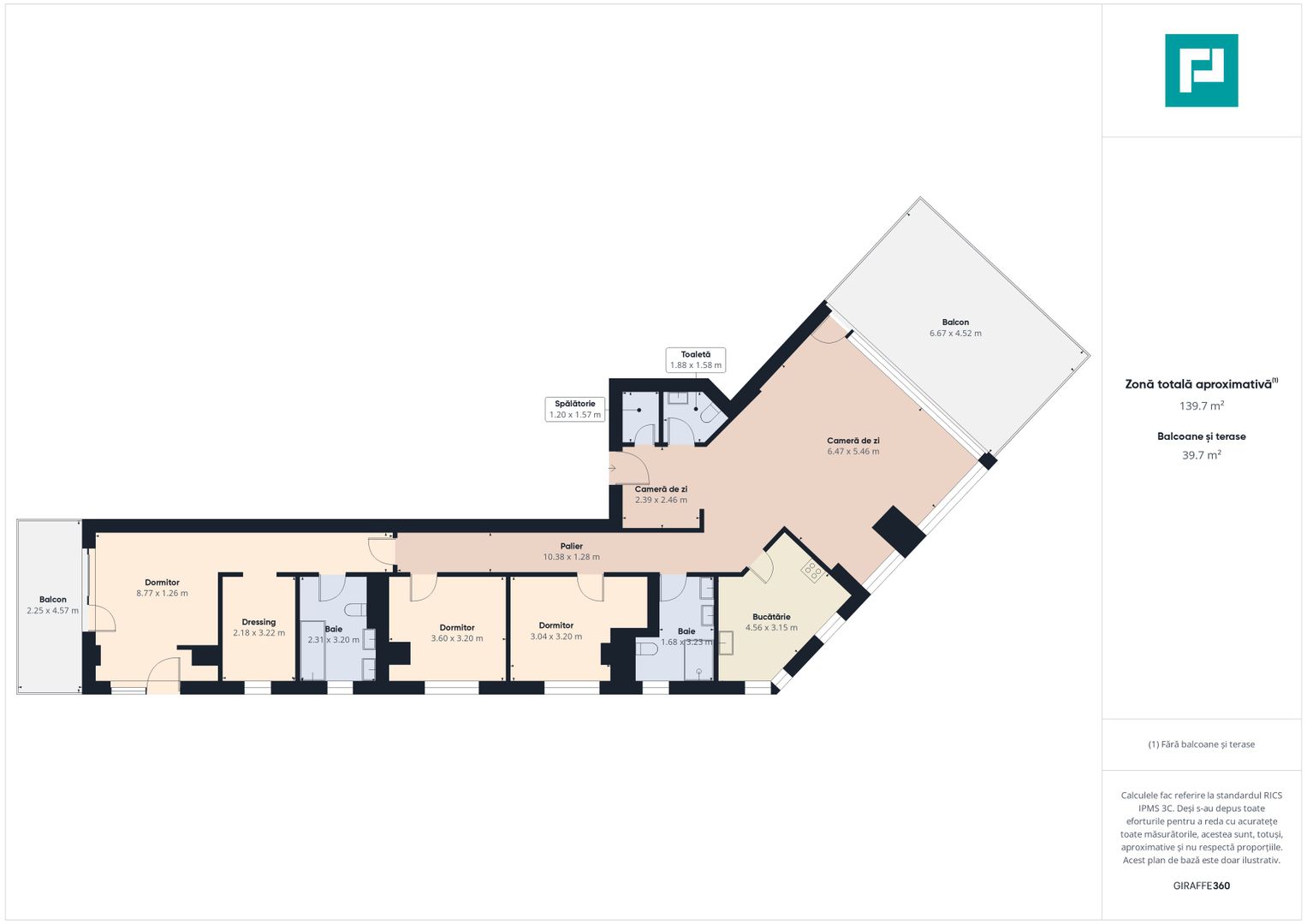 Apartament cu vedere panoramică și terasă, zona Cișmigiu - Poză 8