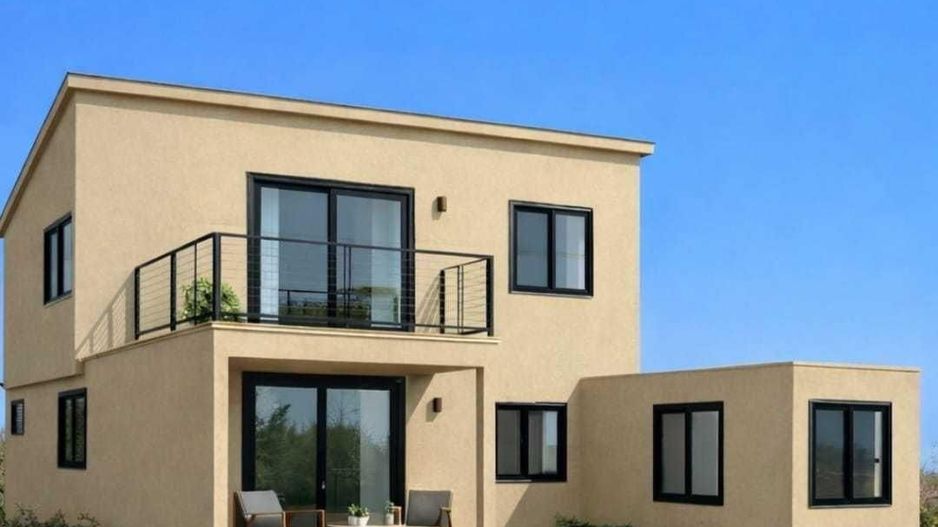 Casă modernă P+1 din containere – teren 575 mp – la 14km de Arad - Poză 2