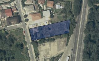 Teren intravilan 1500 mp dubla deschidere Lazu Benzinaria Rompetrol - Poză 1