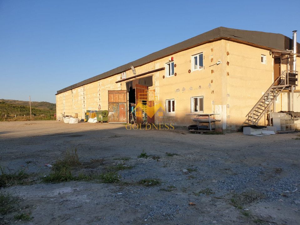 Hala industriala Dej cu platforma betonata curent trifazi - Poză 1