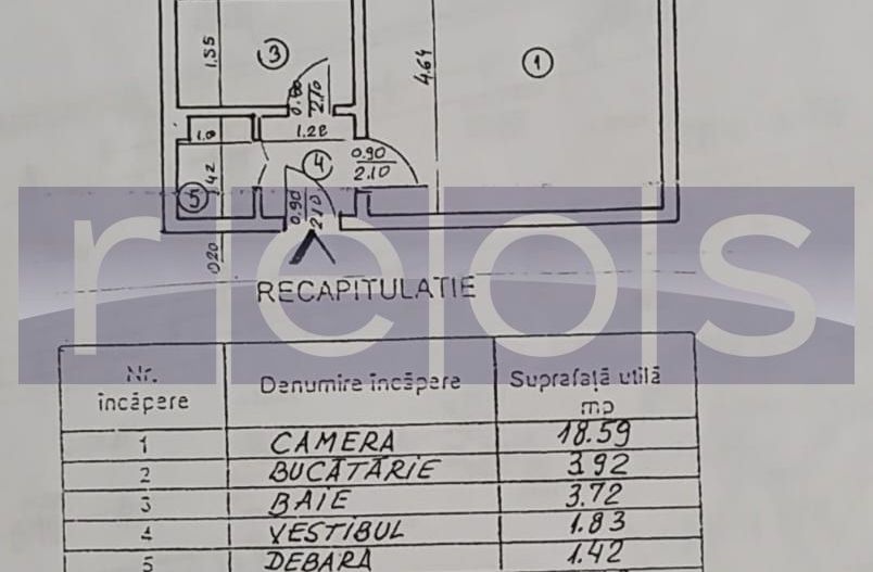 VANZARE GARSONIERA 35MP SEMIDECOMANDAT IANCULUI ZEFIRUL MEGA MALL - Poză 6