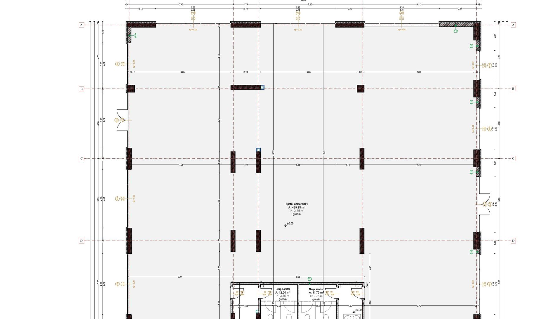 Spatiu comercial 513  mp / 12 locuri de PARCARE - Poză 1