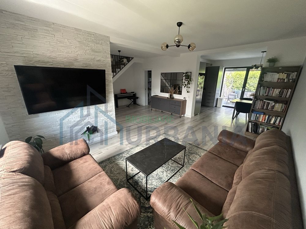 Duplex de vânzare, Valea Adâncă, 113 mp utili, complet mobilat - Poză 4