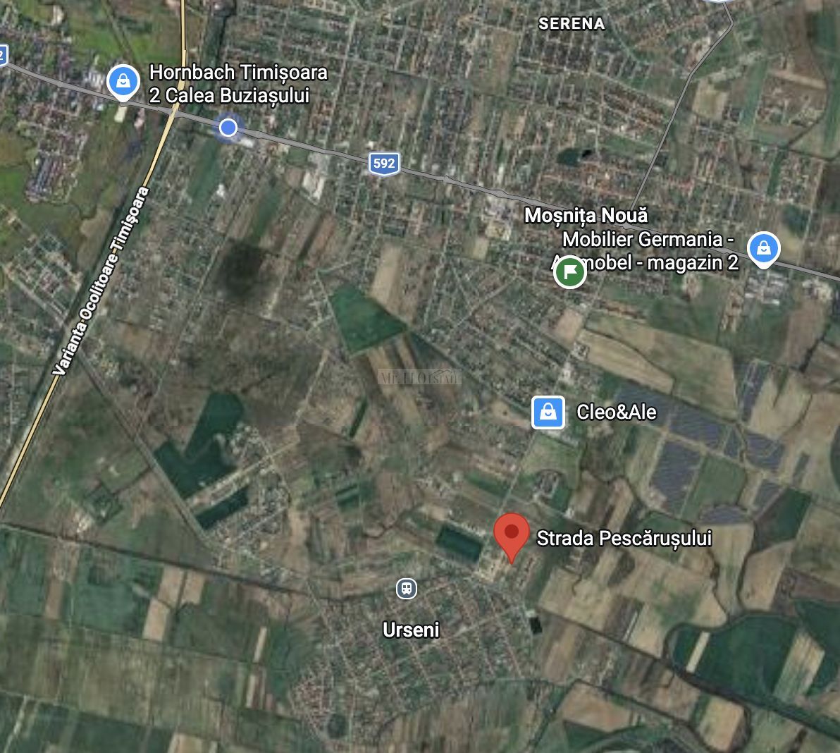 Teren de vânzare – Moșnița Nouă, Strada Pescărușului - Poză 3