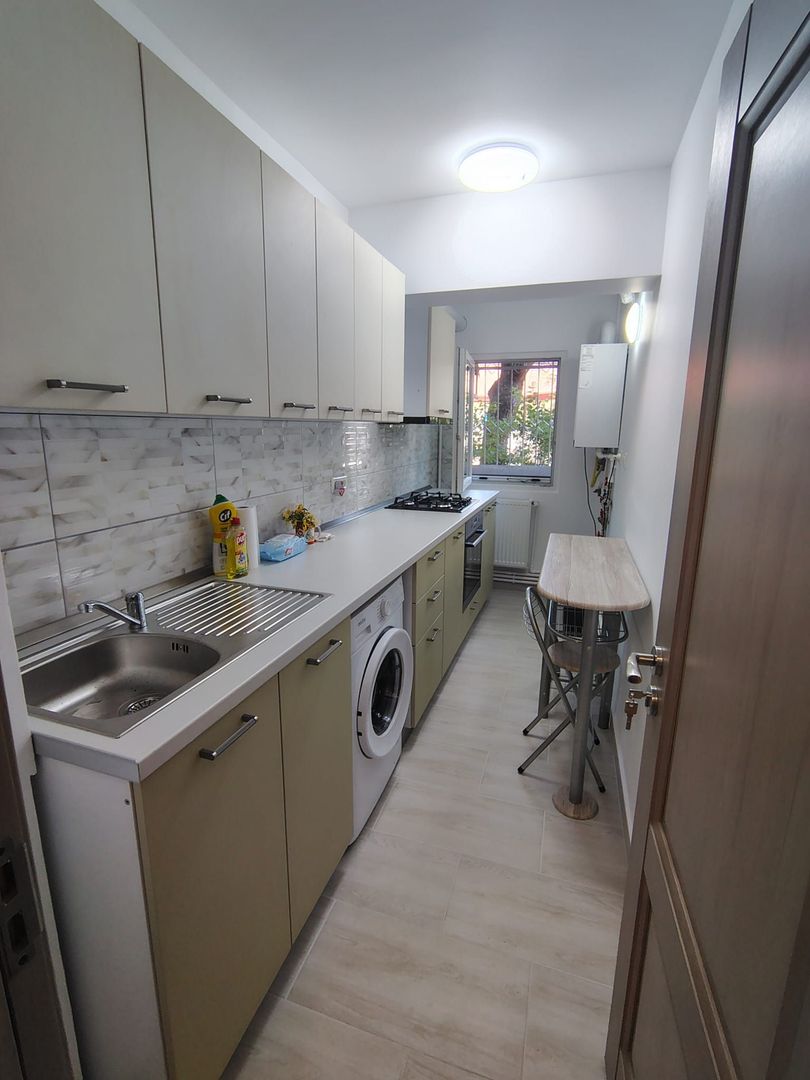 GARSONIERA- GIURGIULUI, PRIMA INCHIRIERE, CENTRALA, BUCATARIE INCHISA - Poză 1