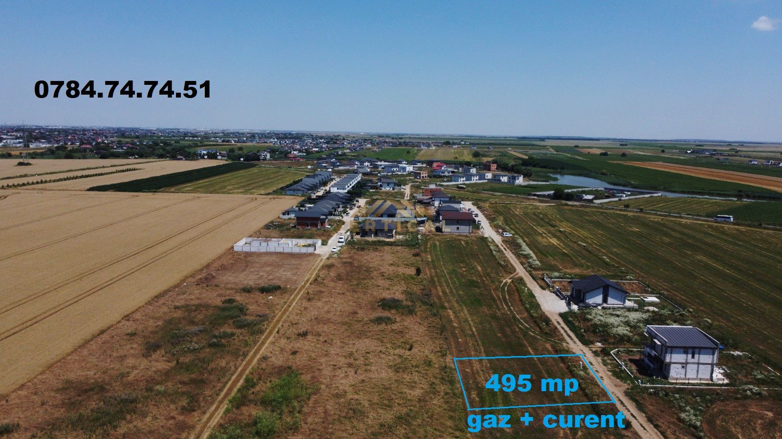 Teren cu UTILITATI | 495 mp | comuna Berceni - Poză 1