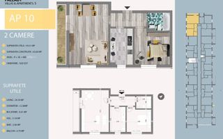 AP. 2CAM. MOBILAT -ZONA LINISTITA DE CASE,ZONA TRAPEZULUI! - Poză 1