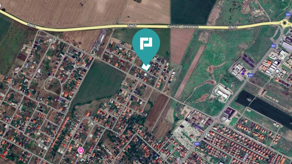 Teren intravilan 909 mp – Dumbrăvița - Poză 3