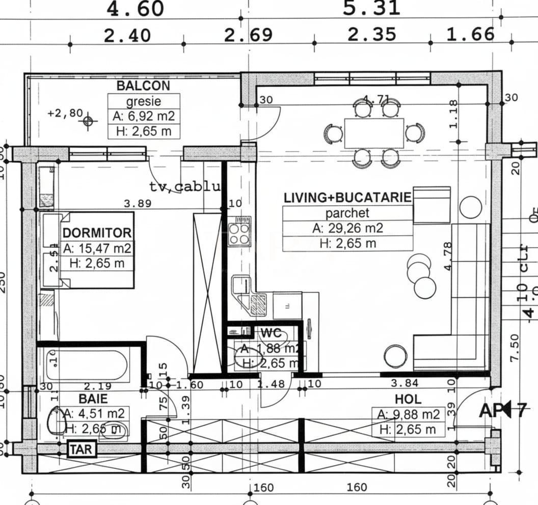 Apartament 2 camere, lângă parcul Poligon - Poză 11