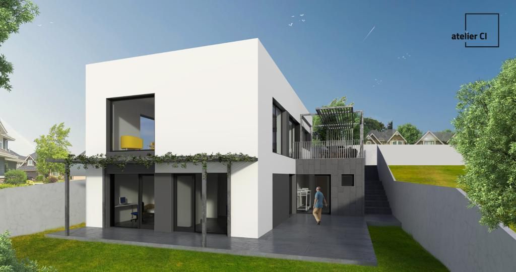 Vilă nouă design mediteranean, proiect deosebit și panoramă- 299.000 E - Poză 1