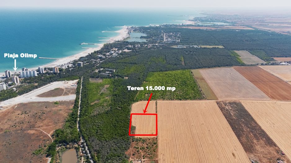 Teren ideal investitie litoral zona statiunii Olimp - Poză 1