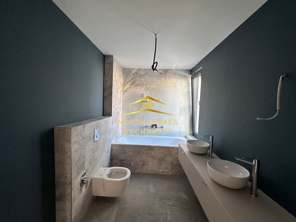 Vilă/Duplex nemobilata  cu 5 camere de inchiriat în zona Pipera - Poză 4