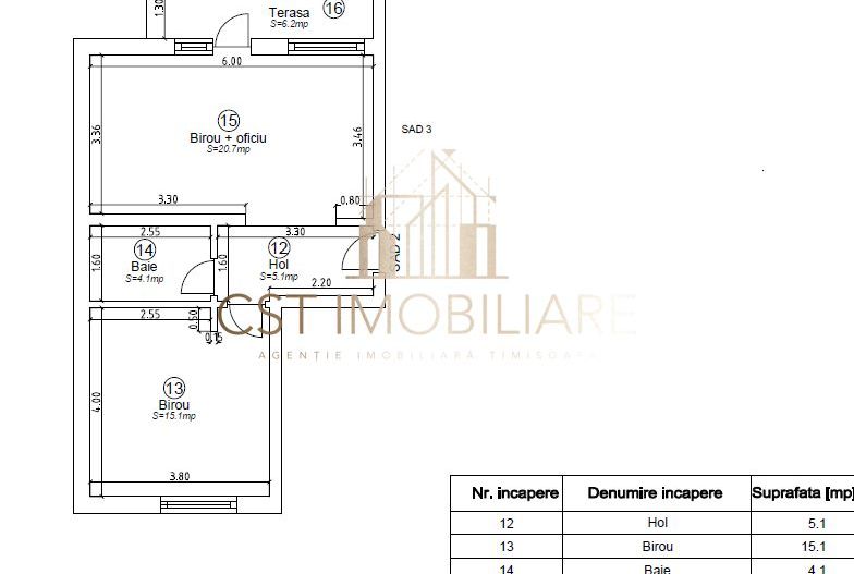 Apartament 2 Camere Ghiroda etaj 1 - Poză 5