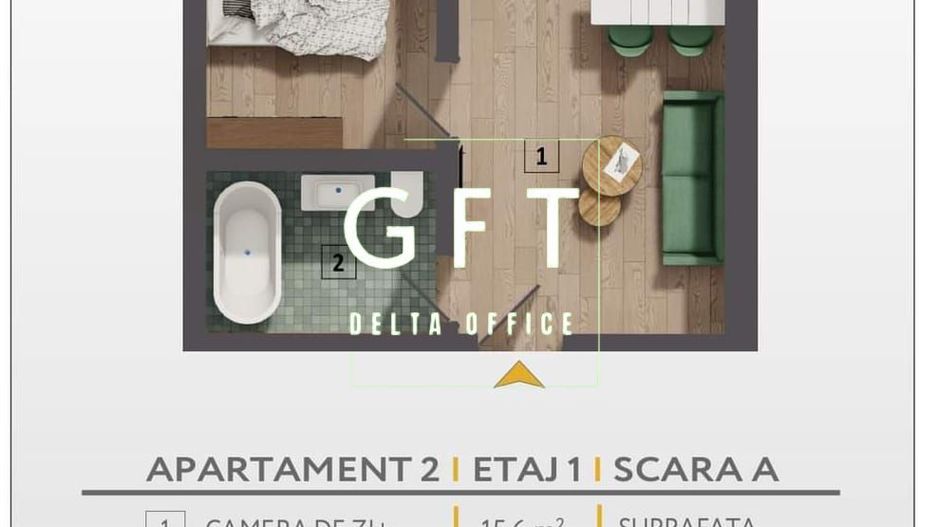 Apartamente 1-3 camere, zona semicentrală! - Poză 6