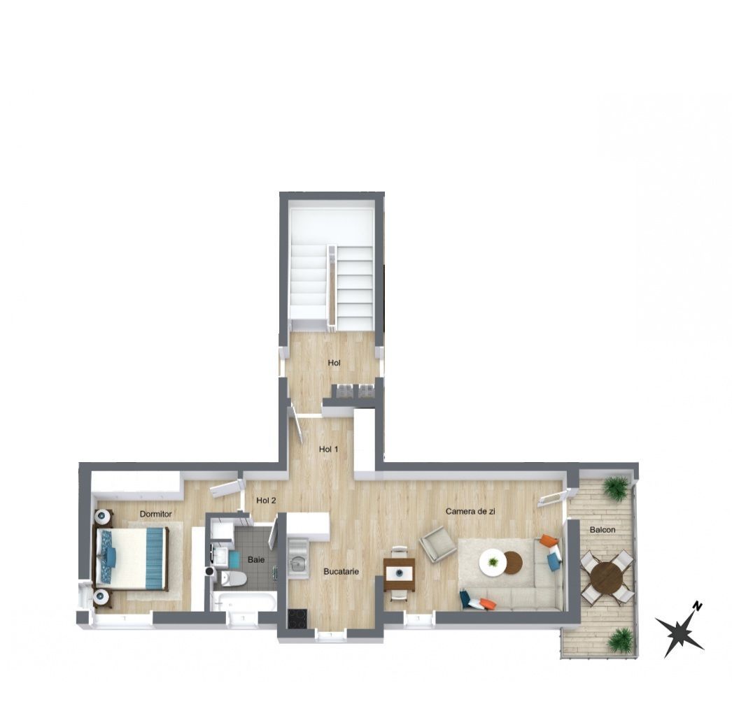 Apartament Otopeni Odaile bloc Boutique 9% doar in IULIE - Poză 3