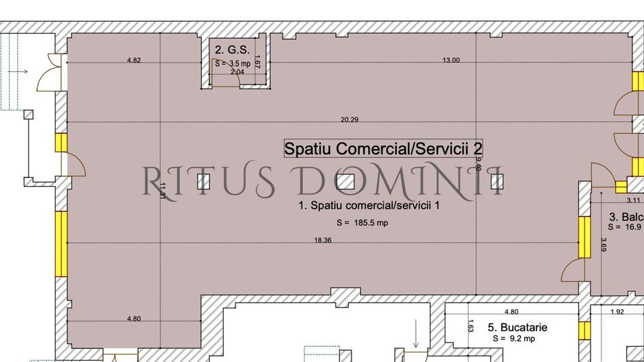 Spatiu Comercial Spațios, Zona Lotus, 205mp - Poză 1