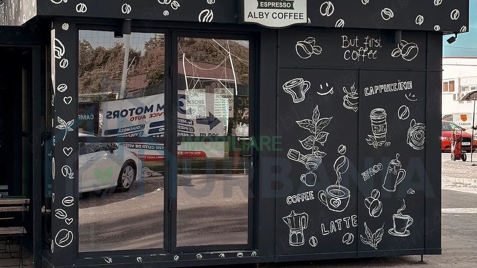 Cafenea tip container utilată, 3x4 m, de vânzare în Iași - Poză 5