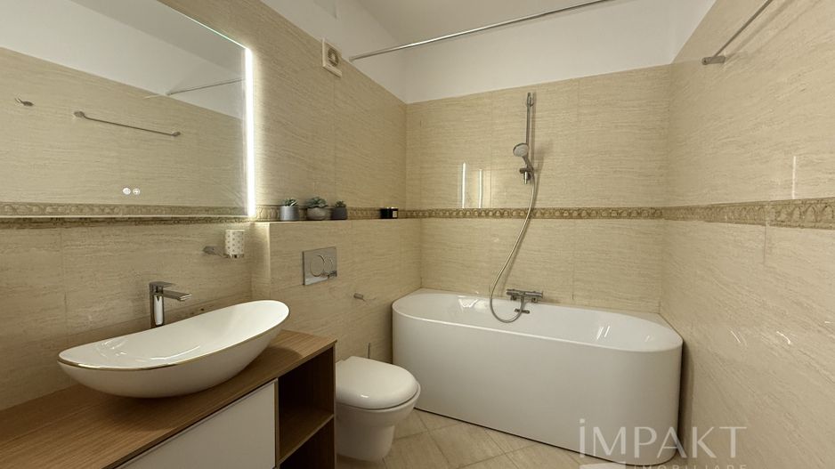 Penthouse pe doua niveluri cu 5 camere in cartierul Buna Ziua - Poză 9