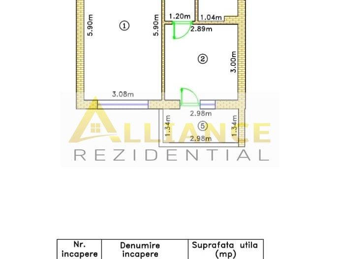 SUPER PRET METROU BERCENI 6 MIN PE JOS - GATA SAU DIN CONSTRUCTIE - Poză 2