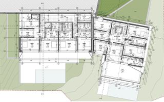 Teren 2000 m² cu AC pentru 2 vile individuale Buna Ziua~Proiect Unic - Schiță 9