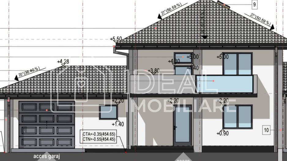 Casa Individuala LA CHEIE cu garaj si 341 mp teren, in Calea Cisnadiei - Schiță 5