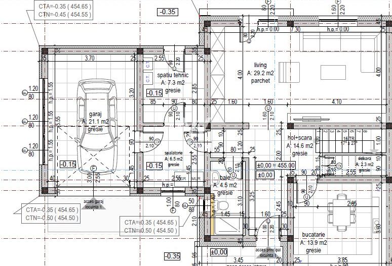 Casa individuala cu garaj, Arhitectilor, Sibiu - Schiță 7