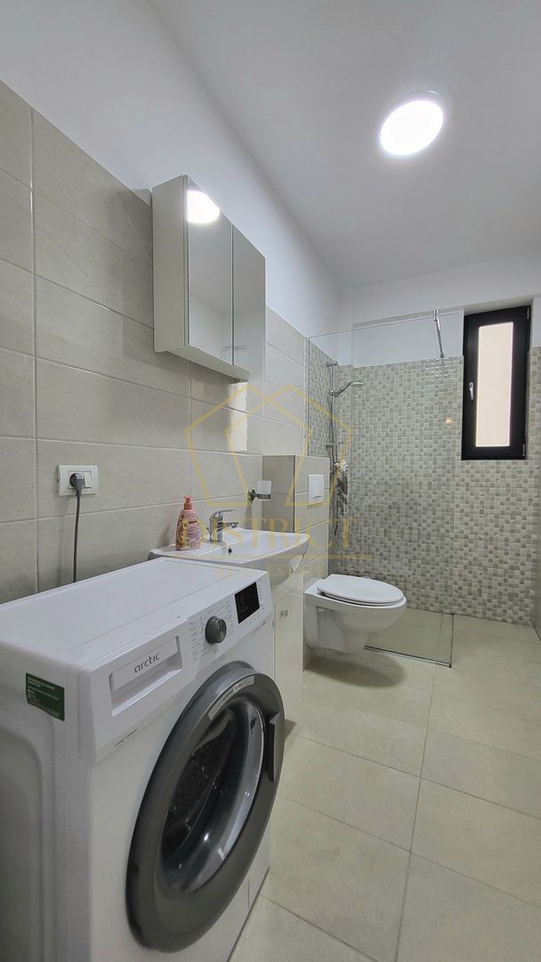 Apartament cu 2 camere mobilat, de inchiriat langa ESO in Giroc la parter. - Poză 7
