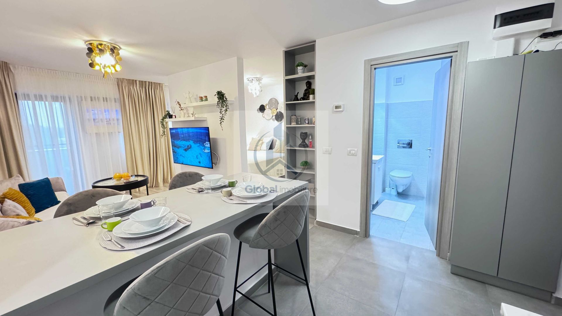 2 camere New Piața Presei Residence,zona Straulesti - Poză 3