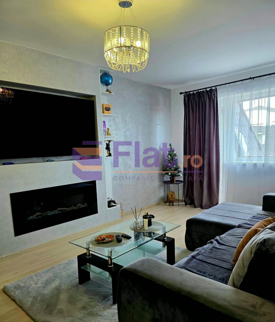 Apartament cu 2 camere de vânzare - 53 mp, complet mobilat și utilat - Poză 1