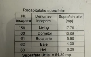 Apartament 2 camere, bloc nou,  21 Residence, Militari - Schiță 15