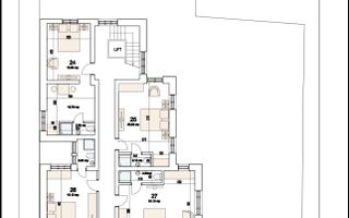 Imobil + teren cu autorizatie si proiect 29 apartamente  Kogalniceanu - Cismigiu - Poză 4