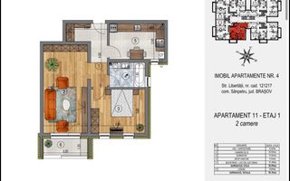 COMISION 0% / Garsonieră / Credit / Sânpetru - Poză 8