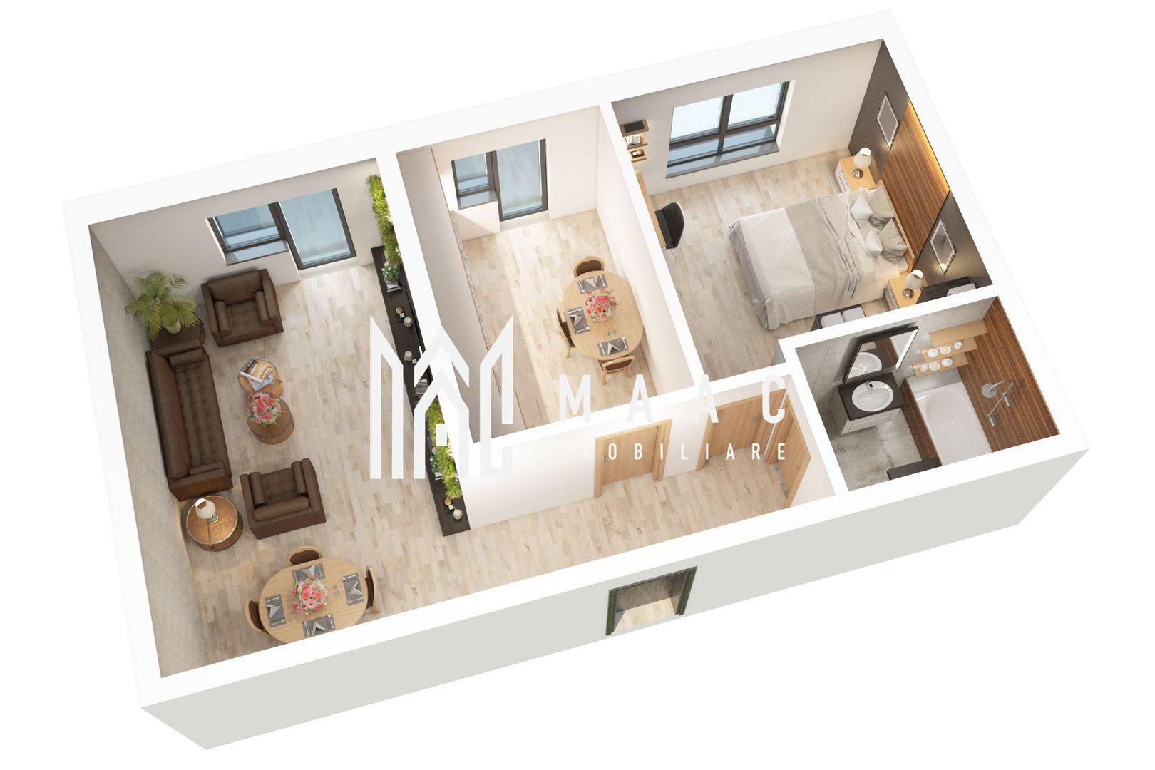 Comision 0% | Apartament 2 camere | Etaj 1 - Poză 4