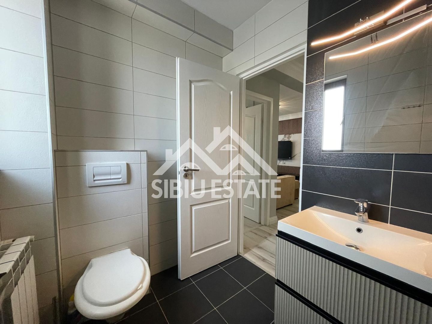 Apartament la Villa central 2 camere, parcare subterana Sibiu - Poză 7