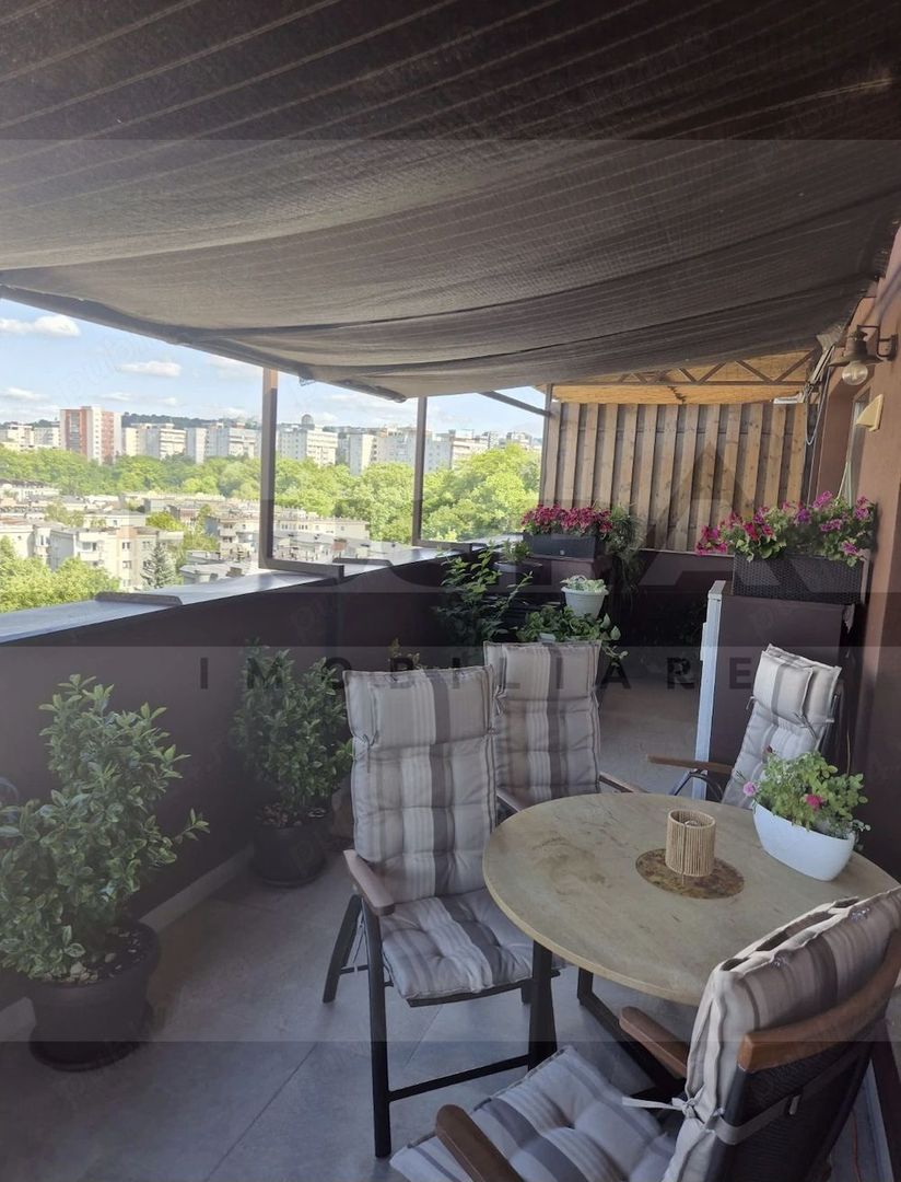 Penthouse de 170mp, terasa de 26mp, mobilat modern, zona Nobori - Poză 12