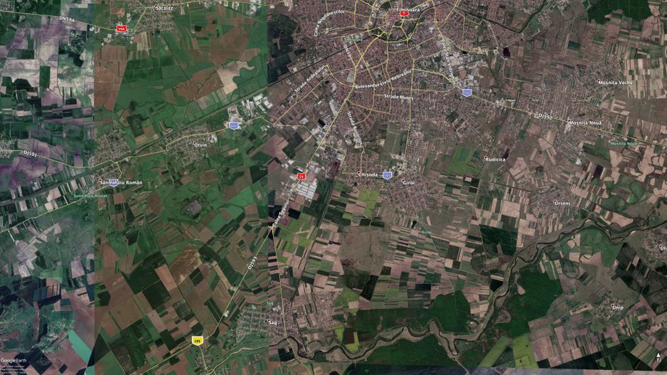 TEREN INDUSTRIAL PENTRU HALE ZONA CALEA SAGULUI. - Poză 3