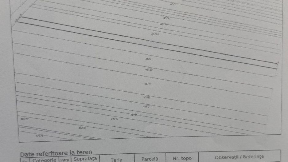 Teren intravilan 5000 mp – deschidere DN5 - Schiță 2