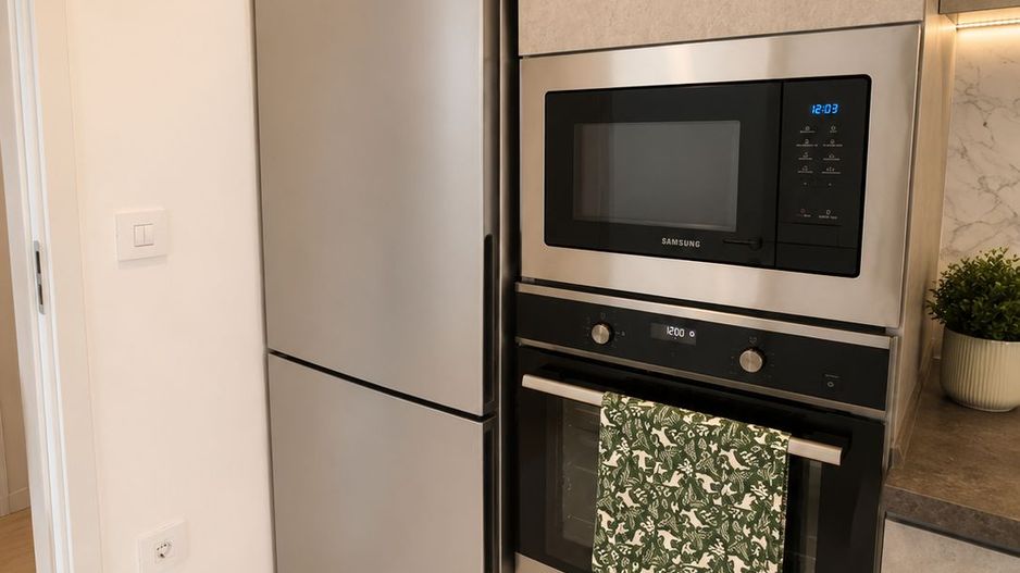 2 camere mobilat modern | Tomis Nord - Zen Residence | garaj, boxă - Poză 8