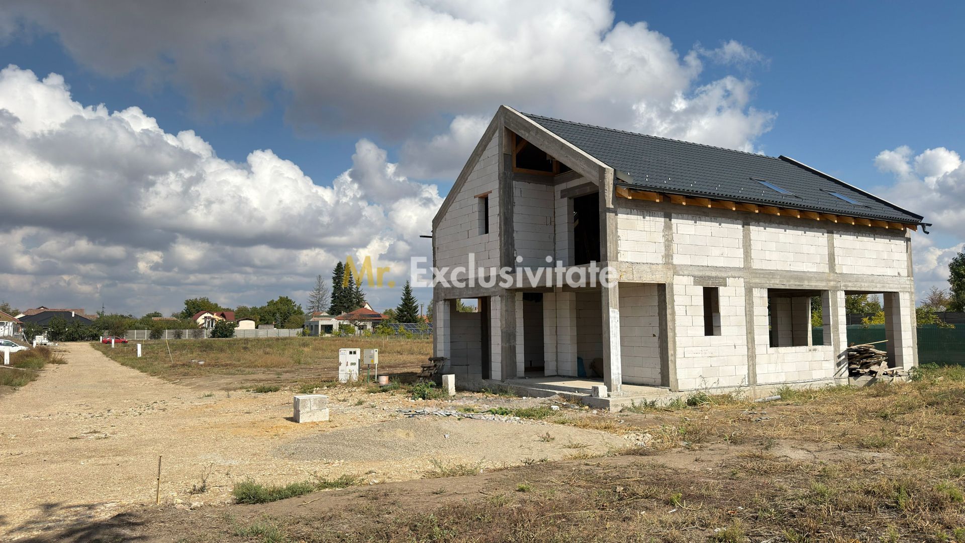 Casă in construcție P+M, Teren 565 mp - Str. George Enescu - Carei - Poză 5