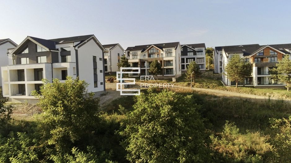 Penthouse 4 camere, terasa 14.42 mp mobilat -zona Aeroport Sibiu - Poză 19